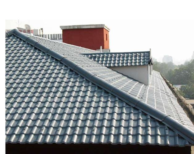 仿古复古瓦树脂瓦厂家直销加厚别墅屋顶建筑用合成红瓦装 饰塑料瓦